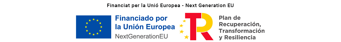 Logotips de finançament del Programa Kit Digital, Red.es i Next Generation EU